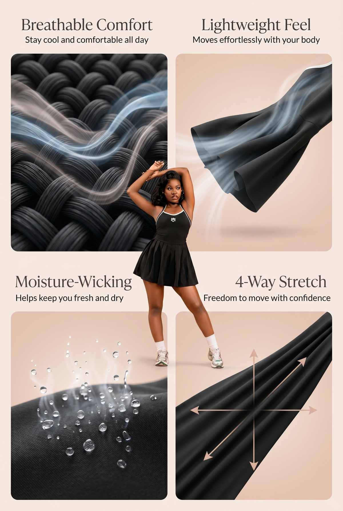 Saaenz Tennis Dress