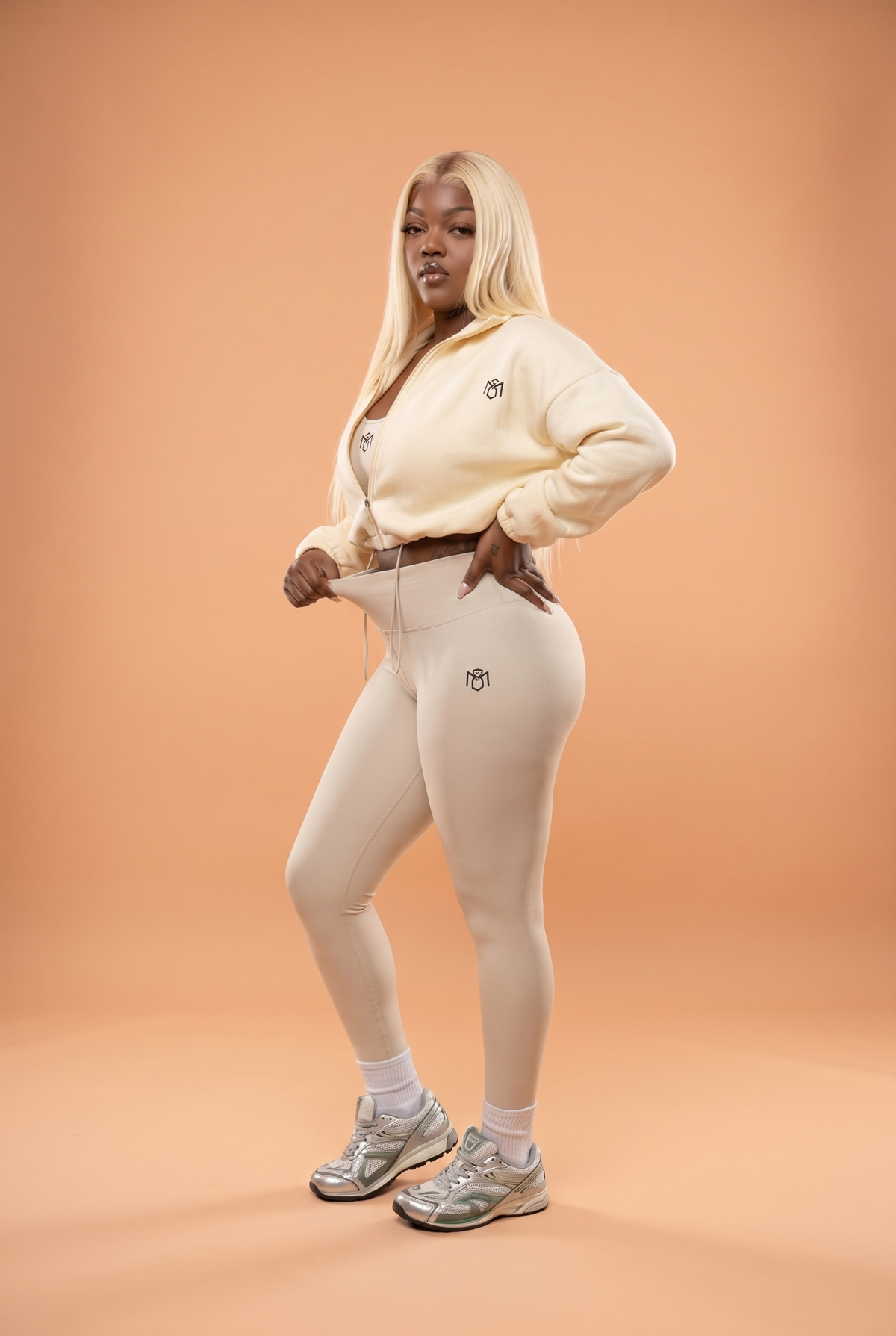 MC. 3 pieces cozy leggins jacket